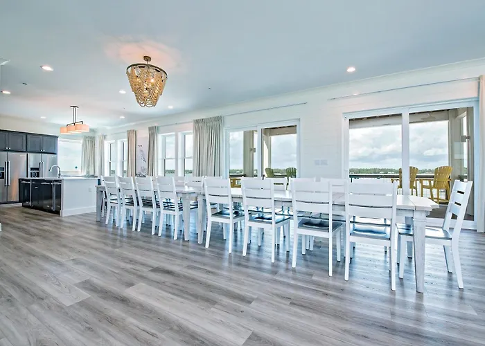 Holiday home Over The Moon - 8 Bedroom - Sleeps 28 - Private Pool & Pier - Prickett Gulf Shores