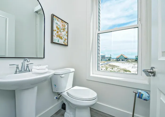 Holiday home Over The Moon - 8 Bedroom - Sleeps 28 - Private Pool & Pier - Prickett *