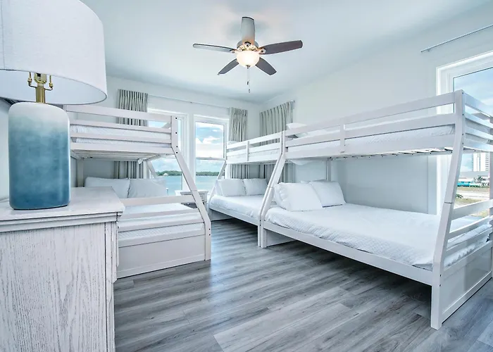 Over The Moon - 8 Bedroom - Sleeps 28 - Private Pool & Pier - Prickett Holiday home *