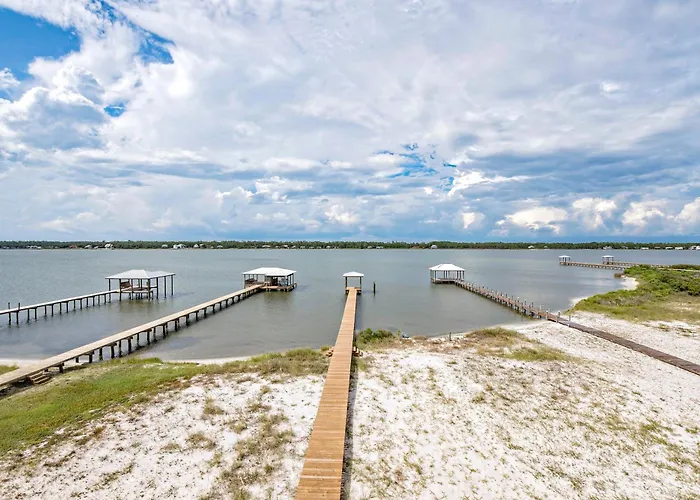 Holiday home Over The Moon - 8 Bedroom - Sleeps 28 - Private Pool & Pier - Prickett Gulf Shores